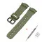 Ремешок для Casio G-Shock DW-6900 Army Green BK