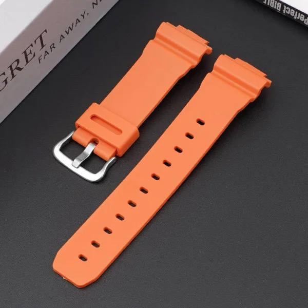 Ремешок для Casio G-Shock DW-6900 Orange SI фото 3