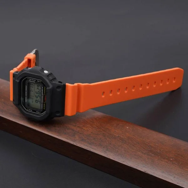 Ремешок для Casio G-Shock DW-6900 Orange SI фото 8
