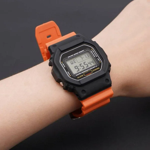Ремешок для Casio G-Shock DW-6900 Orange SI фото 9