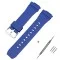 Ремінець для Casio G-Shock GM-2100 GA2100/2110 Blue Silver