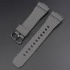 Ремешок для Casio G-Shock GM-2100 B Gray BK фото 3