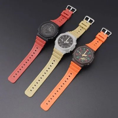 Ремінець для Casio G-Shock GA-2100 Beige SI