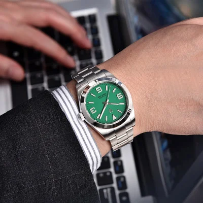 Чоловічий годинник Pagani Design PD-1692 Silver-Green