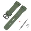 Ремешок для Casio G-Shock GM-2100 B Army Green BK фото 2