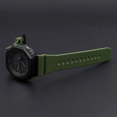 Ремінець для Casio G-Shock GM-2100 B Army Green BK