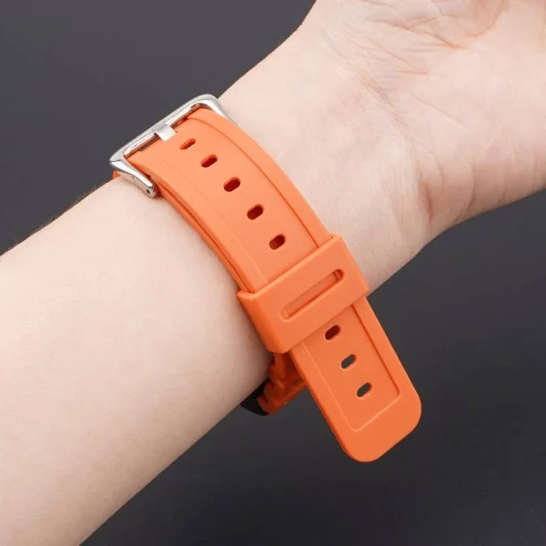 Ремешок для Casio G-Shock GA-2100 Orange SI фото 5