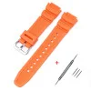Ремешок для Casio G-Shock AE-1000/1200 Orange SI фото 2