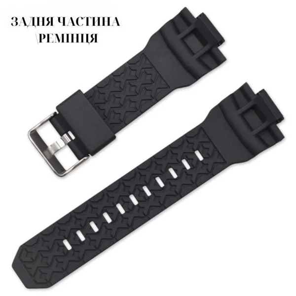 Ремінець для Casio G-Shock GA-200 Black SI фото 7