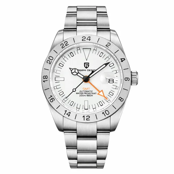 Чоловічий годинник Pagani Design PD-1693 Silver-White фото 1