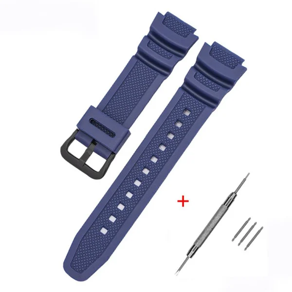 Ремінець для Casio G-Shock AE-1000/1200 Dark Blue BK фото 1
