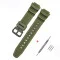Ремешок для Casio G-Shock AE-1000/1200 Army Green BK