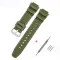 Ремешок для Casio G-Shock AE-1000/1200 Army Green SI