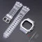 Ремінець + безель (рант) для Casio G-Shock GMW-B5000 Transp Silver SI