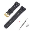 Ремешок для Casio F91W 18mm Black GD фото 2
