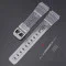 Ремешок для Casio G-Shock F-84/94/105, F-91W, AE1300 Jelly Transparent Silver
