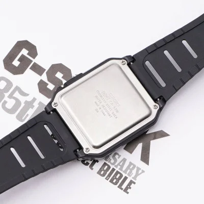 Ремінець для Casio G-Shock 20mm:CA-53W CA-61W FT-100W W-520U W-720G Black Gold