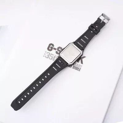 Ремінець для Casio G-Shock 20mm:CA-53W CA-61W FT-100W W-520U W-720G Black Gold
