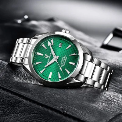 Чоловічий годинник Pagani Design PD-1688 Silver-Green