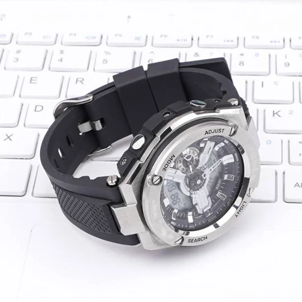 Ремешок для Casio G-Shock GST-W300 Black SI фото 5