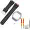 Ремінець + безель (рант) для Casio G-Shock GMW-B5000 Red-Black Transp SI