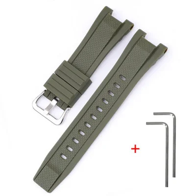 Ремешок для Casio G-Shock GST-W300 Army Green SI