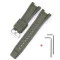 Ремешок для Casio G-Shock GST-W300 Army Green SI