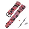 Ремінець для Casio G-Shock AQ-S800/AE-1200 Camo Red BK фото 2