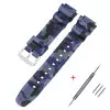 Ремінець для Casio G-Shock AQ-S800/AE-1200 Camo Dark Blue SL фото 2