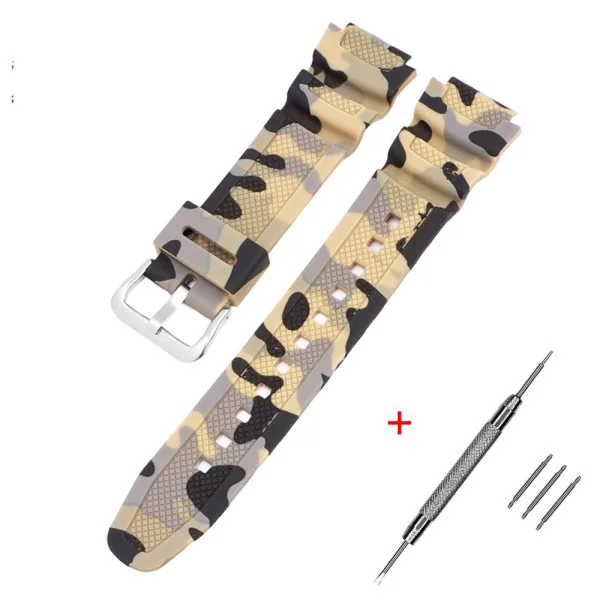 Ремінець для Casio G-Shock AQ-S800/AE-1200 Camo Beige SL фото 1
