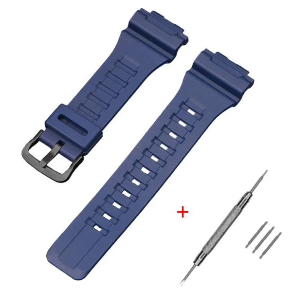 Ремешок для Casio AE-1000W Dark Blue BK фото 1
