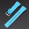 Ремешок для Casio G-Shock GA-100/110 Light Blue SI LB фото 3