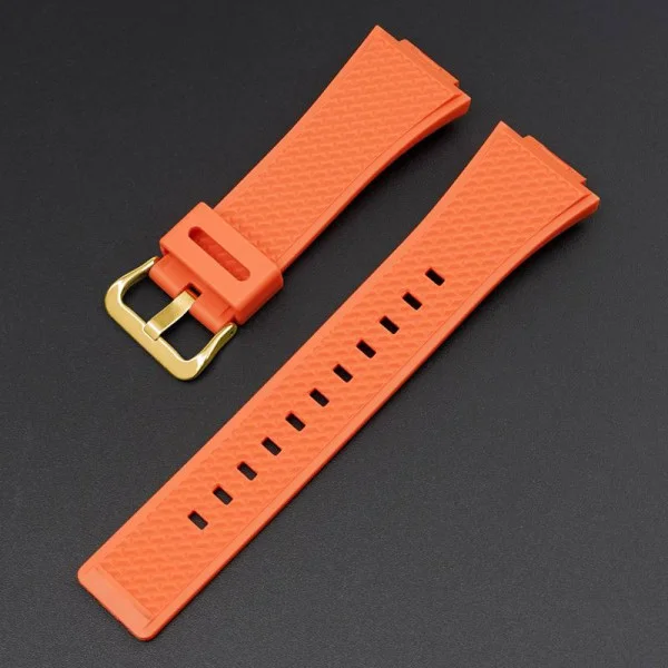 Ремешок для Casio G-Shock GA-100/110 Orange GD фото 3
