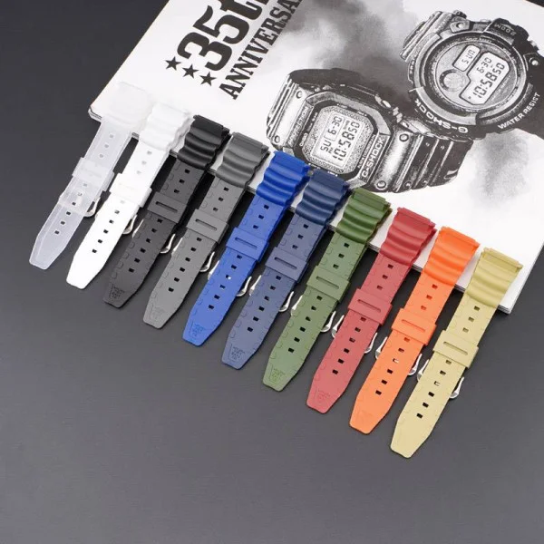 Ремешок для Casio SGW-100 Blue SI фото 4