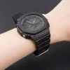 Ремешок для Casio G-Shock GA-2100/2110 Black SI фото 5