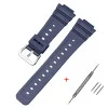 Ремешок для Casio G-Shock GA-2100/2110 Dark Blue SI фото 2