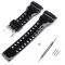 Ремінець для Casio G-Shock GA-100/110 Black-Glossy SI