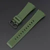 Ремешок для Casio G-Shock GA-100/110 Army Green BK фото 3