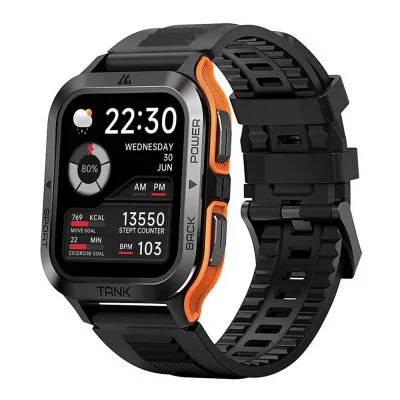 Спортивные Умные Часы Kospet Tank M2 Orange + Спортивные Режимы, Водозащита, Звонки