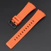 Ремешок для Casio G-Shock GA-100/110 Orange BK фото 3