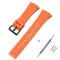 Ремінець для Casio G-Shock GA-100/110 Orange BK