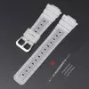 Ремінець для Casio G-Shock GA-2100/2110 Translucent Silver фото 2