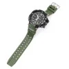 Ремешок для Casio G-Shock GW-A1000/GW-4000/GA-1000 Army Green Silver фото 4