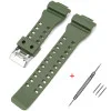 Ремінець для Casio G-Shock GA-100/110 Army Green SI AG фото 2