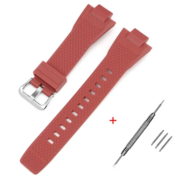 Ремешок для Casio G-Shock GST-B400 Red SI фото 1