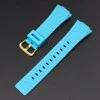 Ремінець для Casio G-Shock GA-100/110 Light Blue GD фото 3