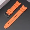 Ремешок для Casio SGW-100 Orange BK фото 3