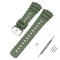 Ремешок для Casio G-Shock GA-2100/2110 Army Green SI