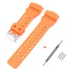 Ремешок для Casio G-Shock GA-100/110 Orange SI OH фото 2