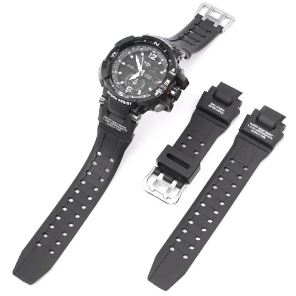 Ремінець для Casio G-Shock GA-1000 Black SI фото 4